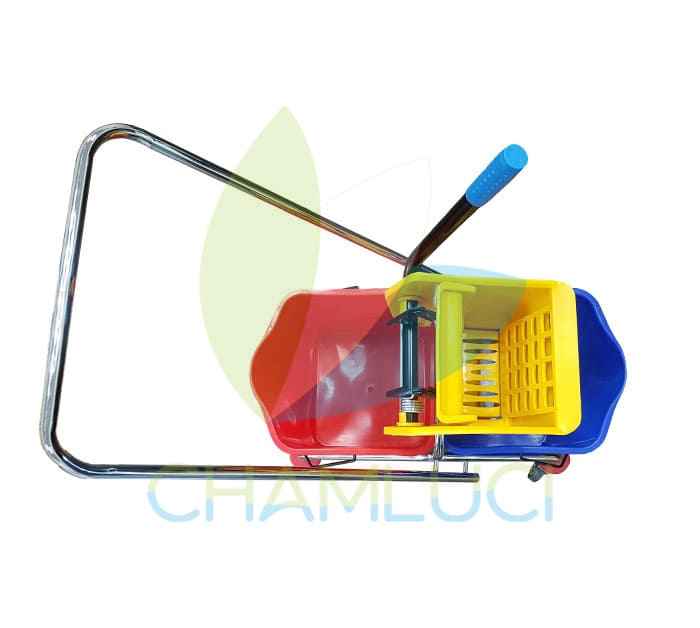 Carro escurridor doble balde-4