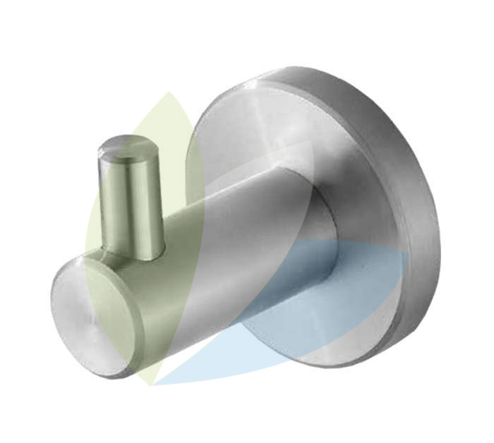 Gancho de acero para baño